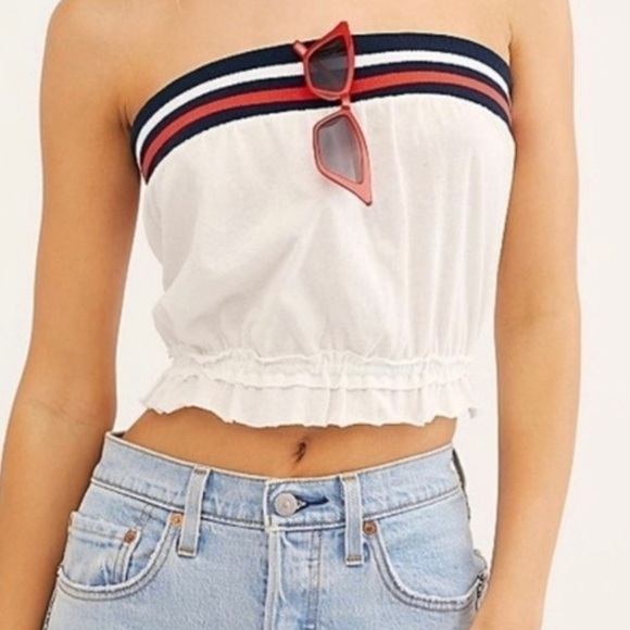 Free People Grand Slam Tube Top - Picture 7 of 7